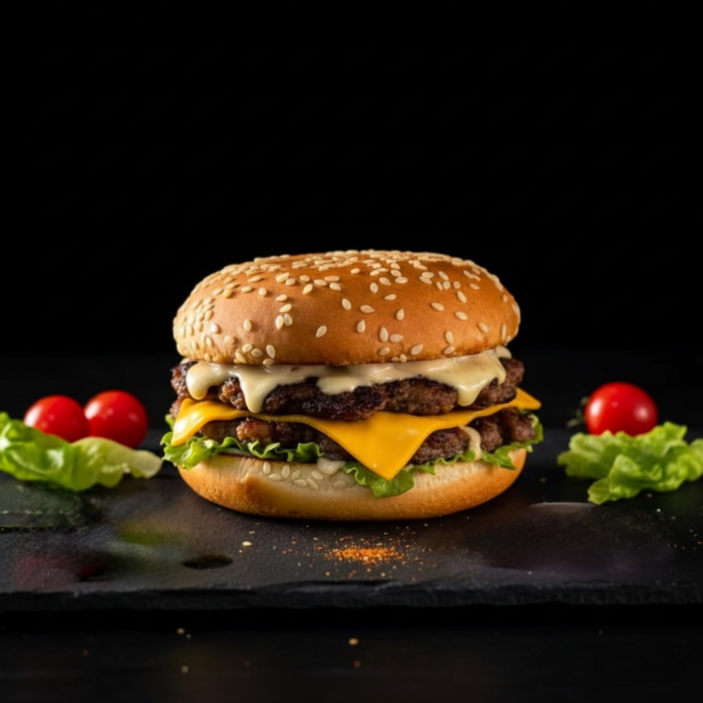 Double Beef Cheese Burger