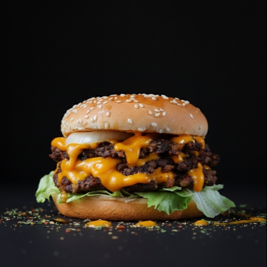 Triple Beef Burger