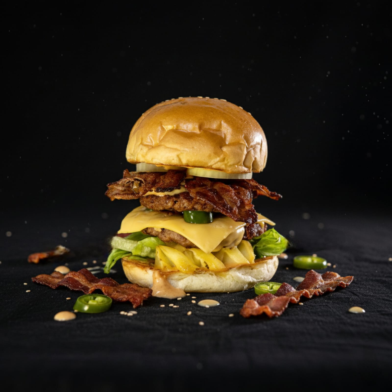 Tropical Beef Blast Burger
